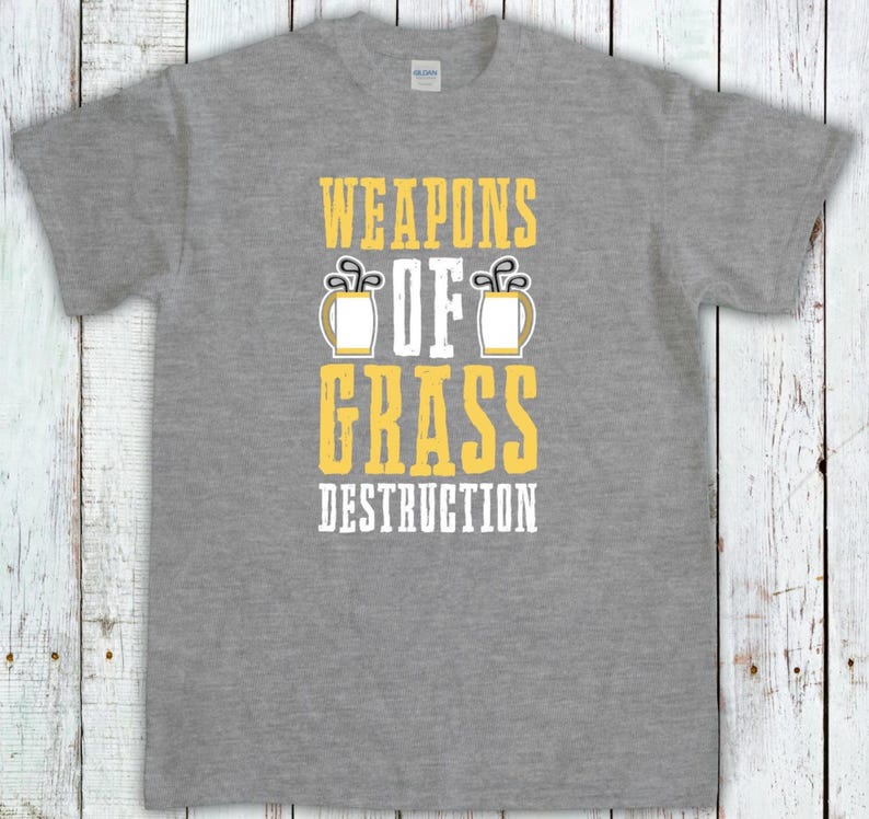Funny Golfing Shirt, Weapons Of Grass Destruction, Golf Pun T-Shirt, Miniture Golf Gift, Golfing Gift For Dad, Golf Gifts For Women Sport Gret