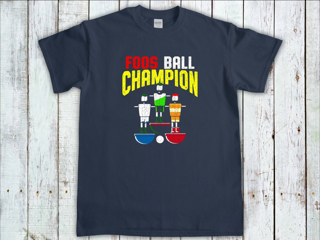 Foosball Shirt, Foosball Champion Tshirt, Foosball Payer, Foosball Gift