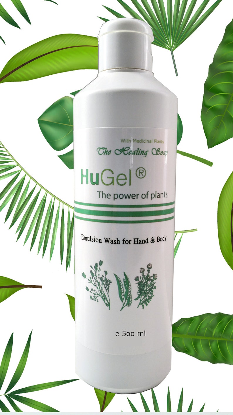 Hugel Natural Vegan Liquid Soap With Essential Oils Thyme Etsy