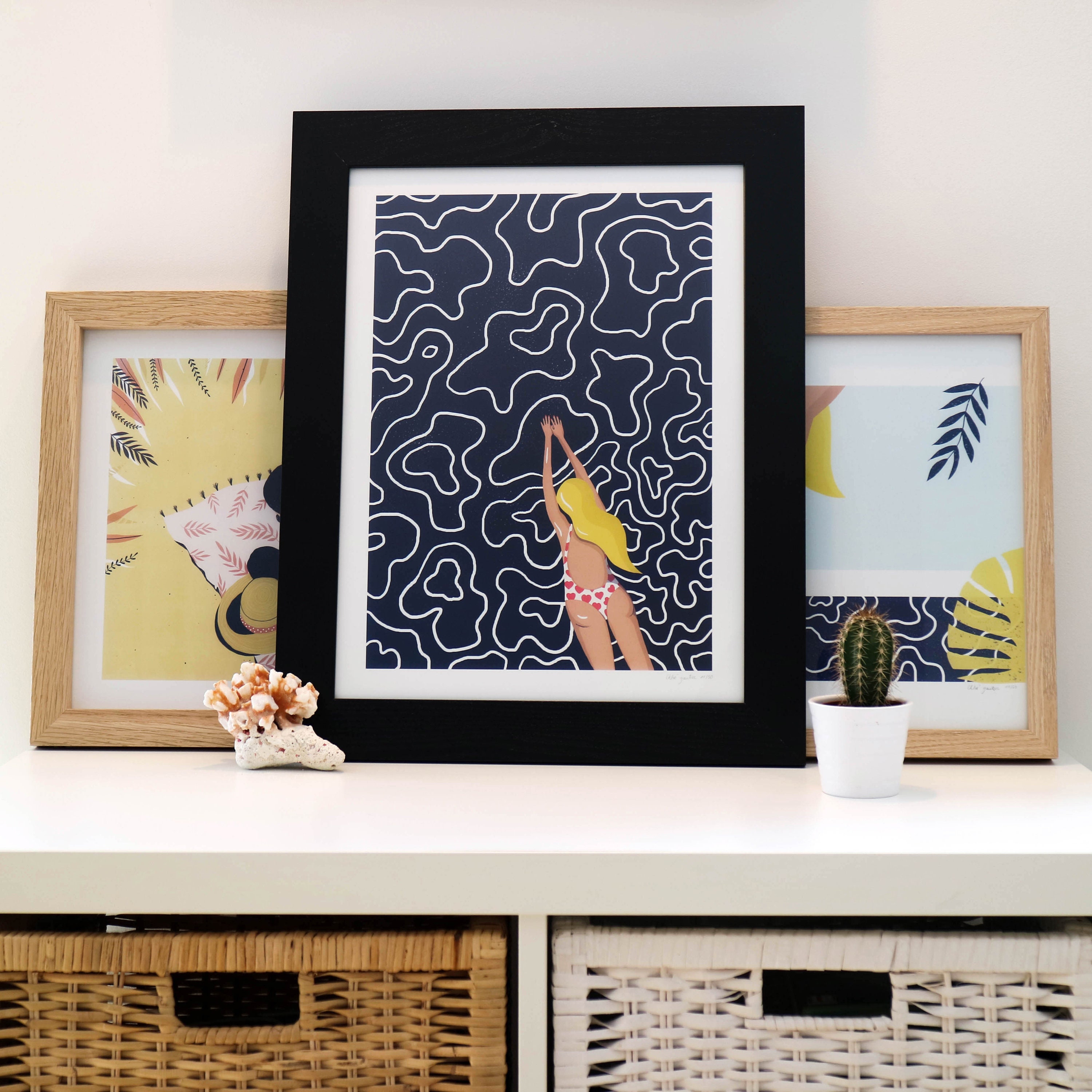 Série d'illustrations Été