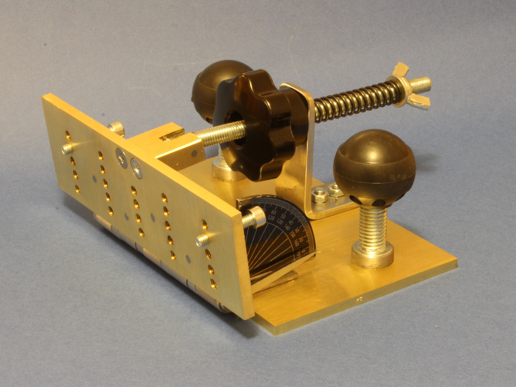 Adjustable knife bevel grinding jig for belt grinder knife Etsy