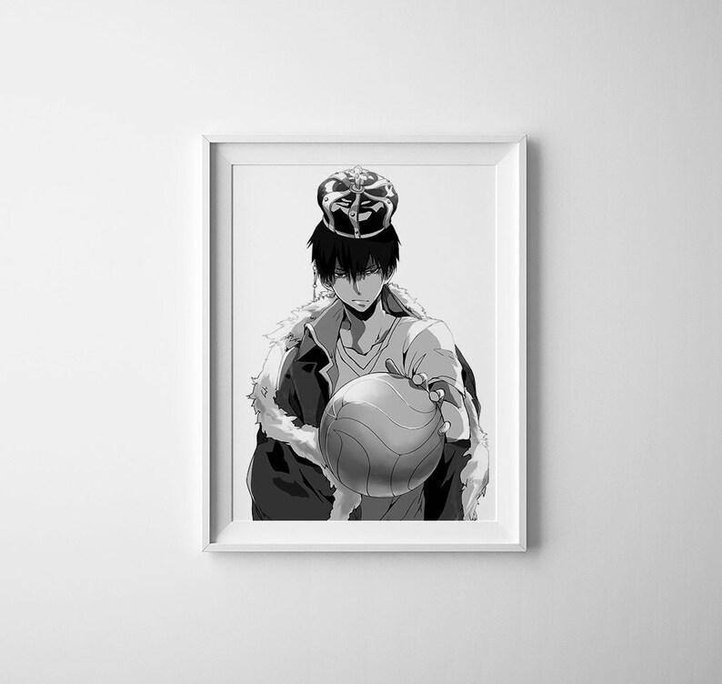 haikyuu print poster anime karasuno wall decor manga
