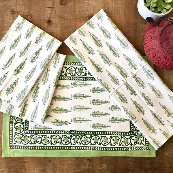 Table Placemats and Napkin Sets Etsy