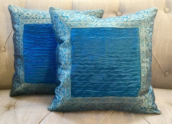 silk throw pillow covers