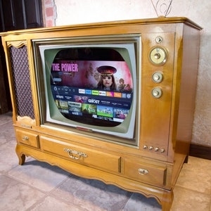 1960s cheap tv stand