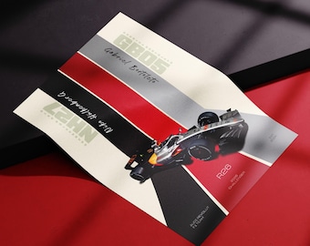 R26 Formula Racing Poster | Modern F1 Motorsport Art