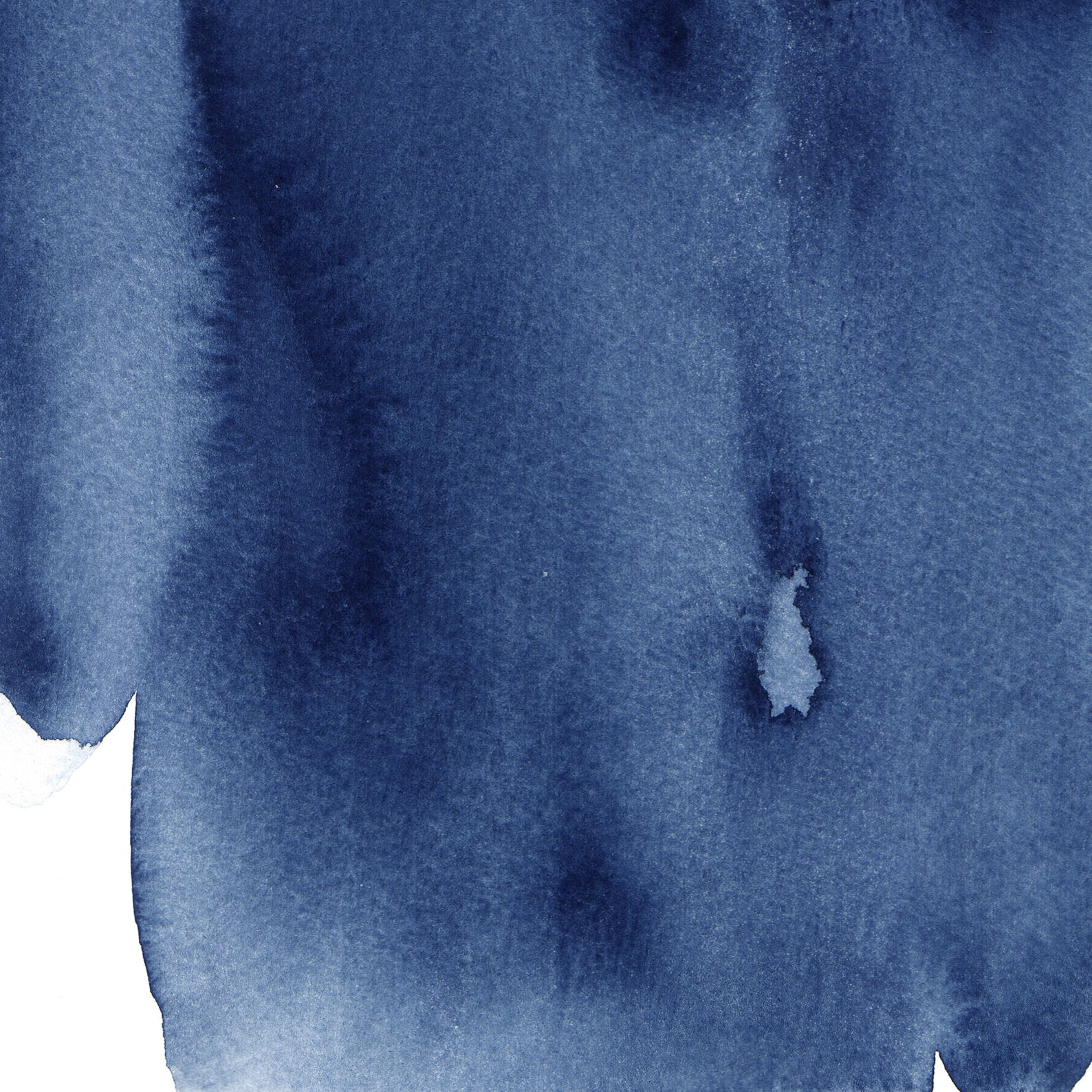 Abstract Watercolor Art Print Set of 4 Navy Blue Wall Art Etsy