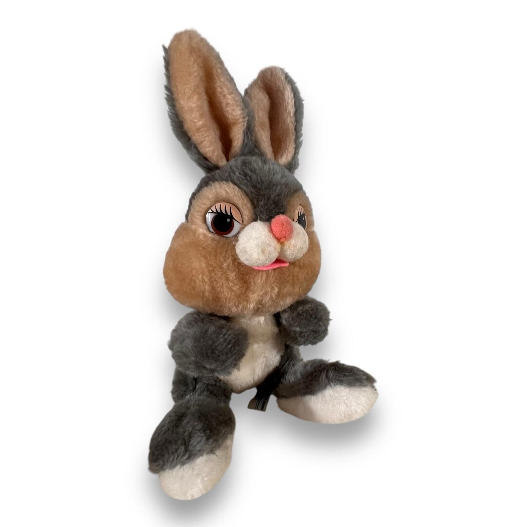 Walt Disney 11” Vintage Thumper Rabbit Plush From Bambi Knickerbocker ...