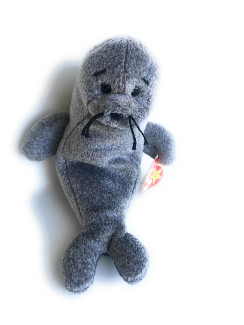 slippery the seal beanie baby value