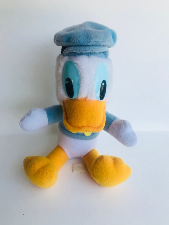vintage donald duck stuffed animal