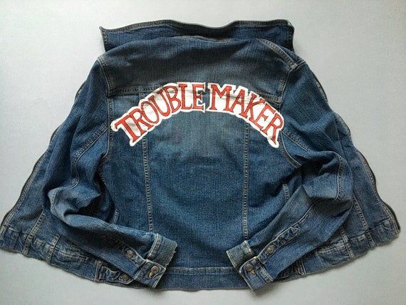 custom jean jacket paint
