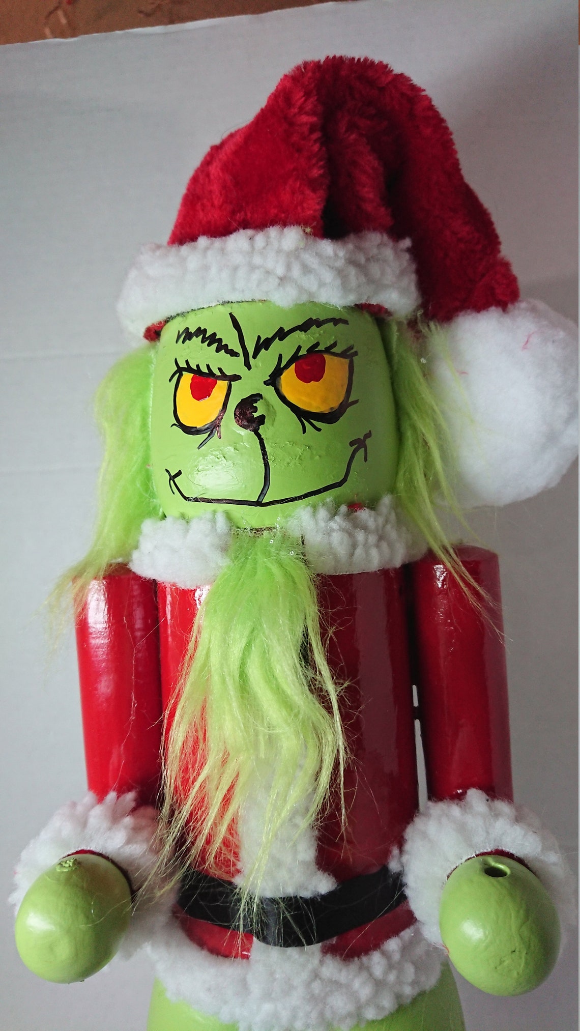 25 Grinch nutcracker hand made customized Christmas Etsy