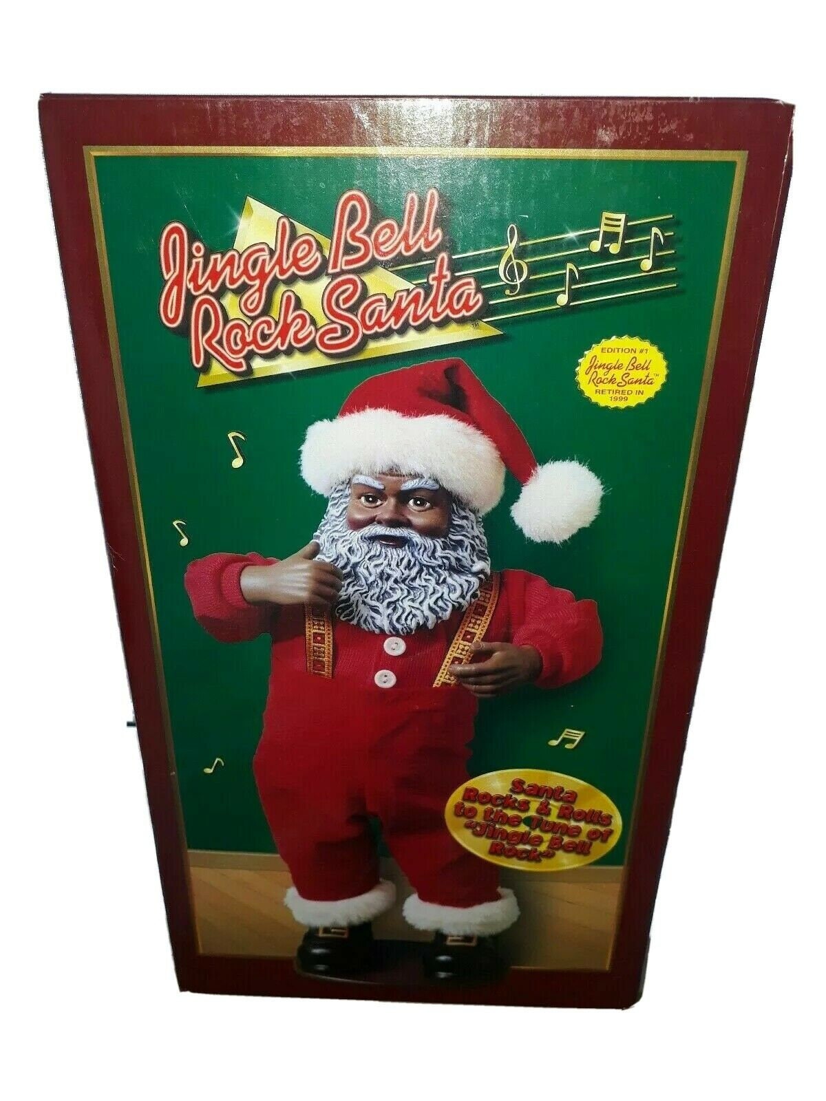 Vintage Jingle Bell Rock Black African American Santa Edition Etsy