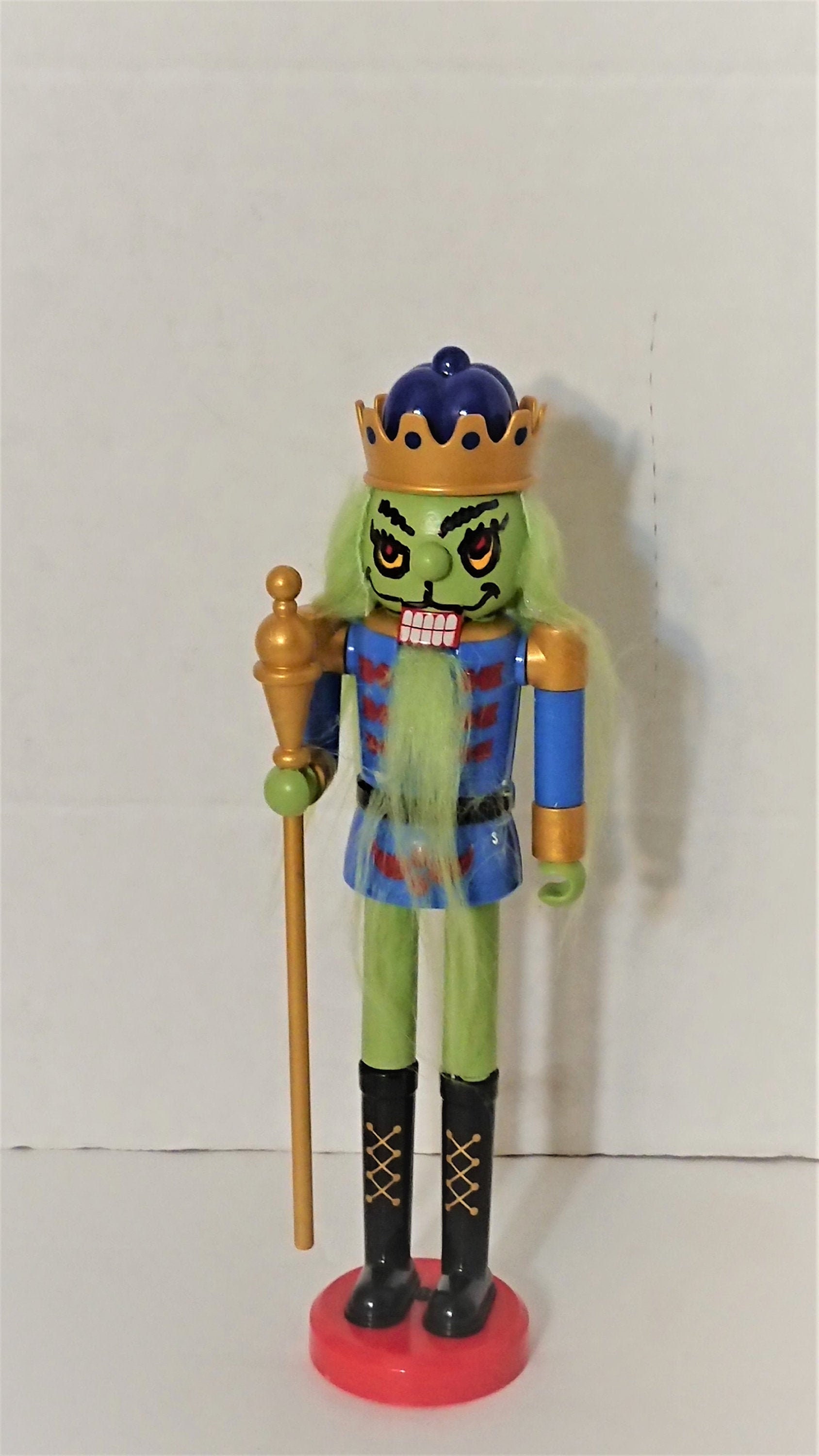 9 Hand made Grinch nutcracker / hand painted Etsy