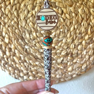 Custom Bead Pens, Western Pens, Silicone Beads, Personalized Gifts, Cute Pens, Pens, Office & School Supplies