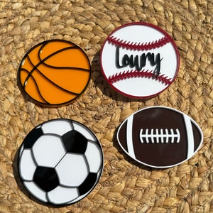 Bogg Taschenanhänger, Sport Taschenanhänger, Softball Bogg Tasche, Fußball Mama, Taschenanhänger, Team Mutter Geschenke, Fußball, Baseball, Taschenanhänger, Softball Mutter