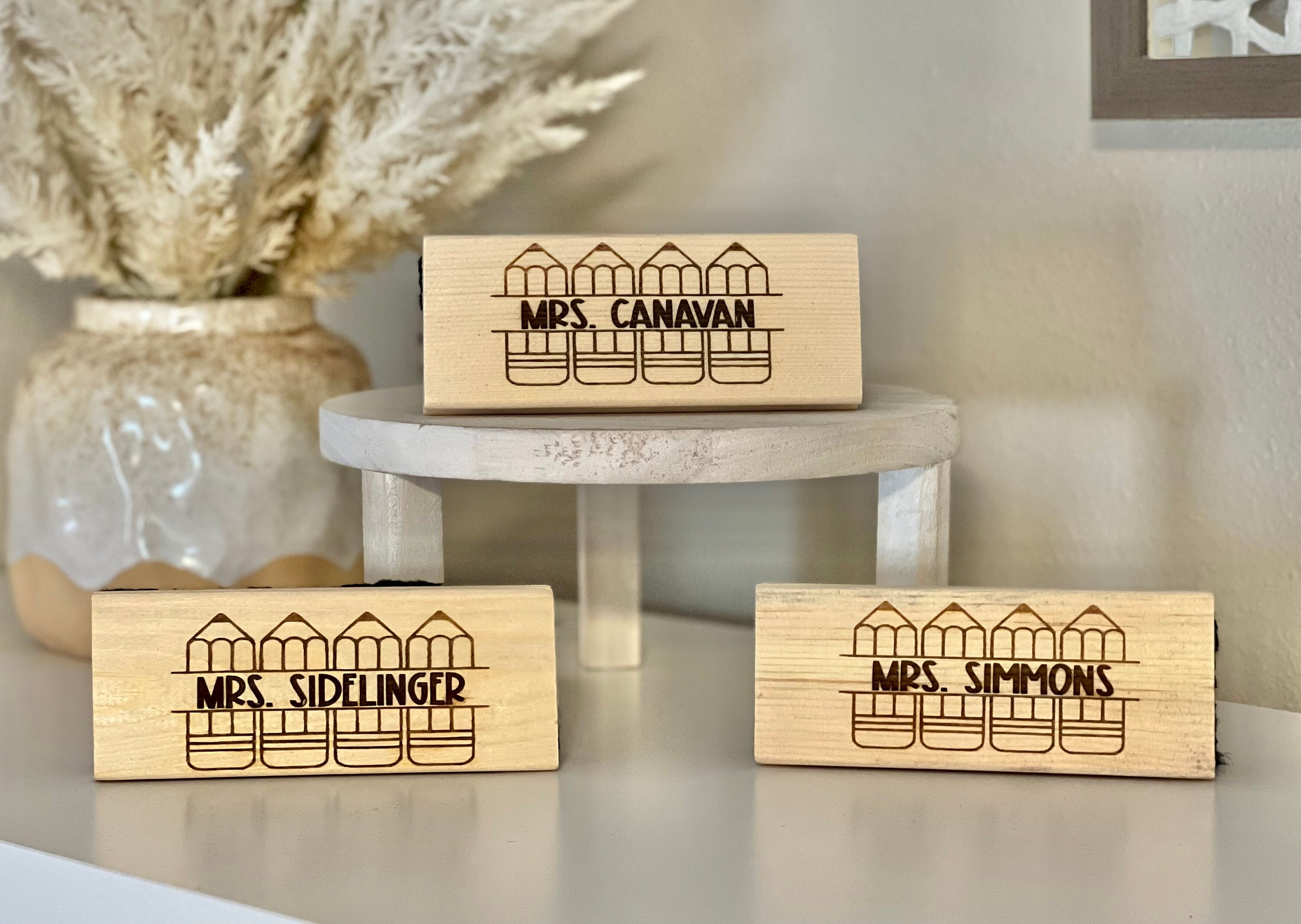 Personalized Erasers Teacher Gifts Dry Erase Board Eraser Etsy