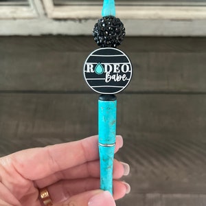 Custom Bead Pens, Western Pens, Silicone Beads, Personalized Gifts, Cute Pens, Pens, Office & School Supplies