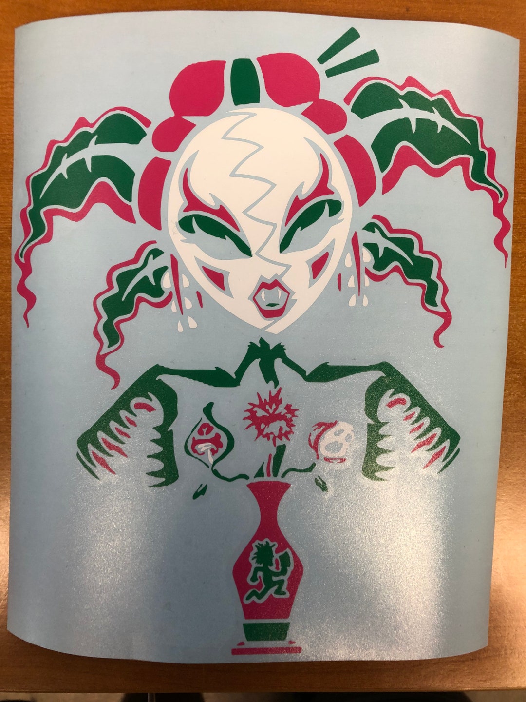 Insane Clown Posse Yum Yum Bedlam Download Insane Clown Posse Yum Yum Bedlam Flower 10" Vinyl Decal - Etsy