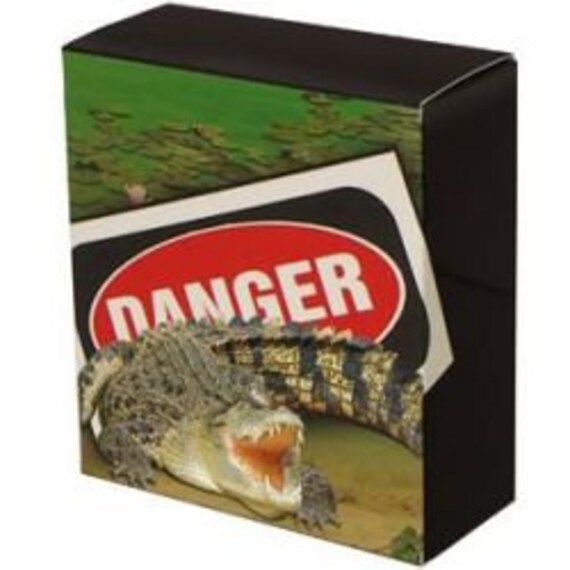 2009 DEADLY /& DANGEROUS SALTWATER CROCODILE Silver Proof Coin
