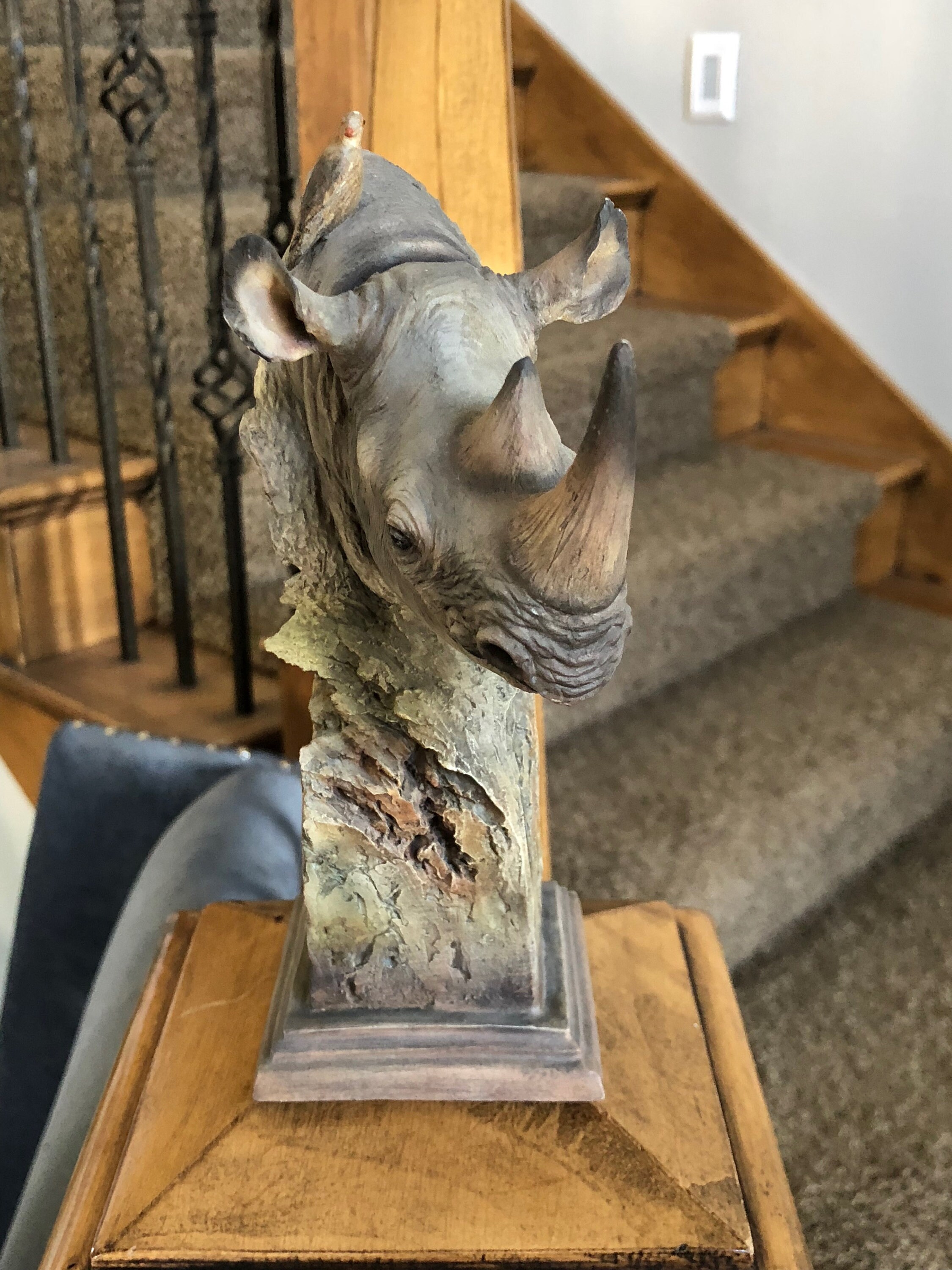 希少　Mill Creek Studio バッファロー　置物　245$ Mill Creek Studios Sculptures - Etsy
