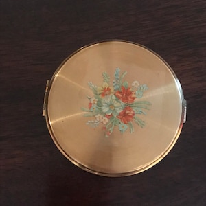 Italian Vintage powder compact 1950s