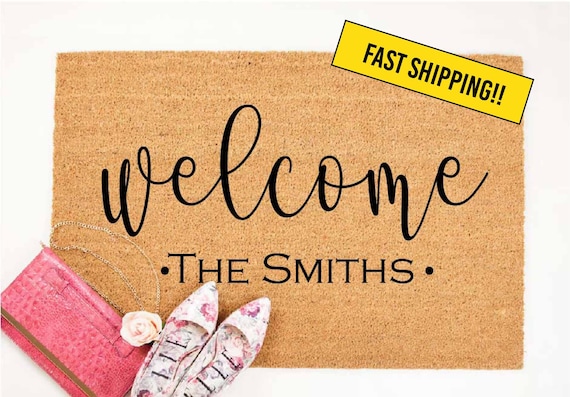 Door Mats Personalized Gift Personalized Door Mat Door Etsy