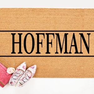 Door mats-Door mat - Doormat -Personalized doormat- welcome mat - Monogram Door Mat - Custom door mat-personalized door mat-Natural Coir mat