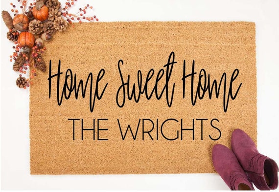 Door Mats Custom Door Mat Custom Door Mats Personalized Door Etsy