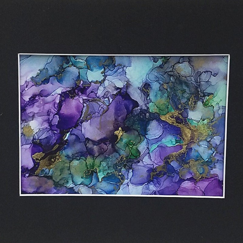 Abstract Alcohol Ink Etsy