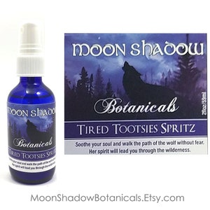 TIRED TOOTSIES Foot Spray, Foot Deodorizer, Organic Foot Spray, Peppermint Foot Spray,Foot Odor Spray, Smelly Feet Spray, Stinky Feet Spray