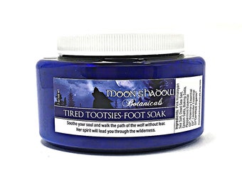 TIRED TOOTSIES Foot Soak, Love my Feet Bath, Foot Bath, Tired Feet, Himalayan Salt Bath, Epsom Salts Soak, Lavender Soak, Peppermint Soak