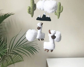 Llama & Cactus Mobile Neutral