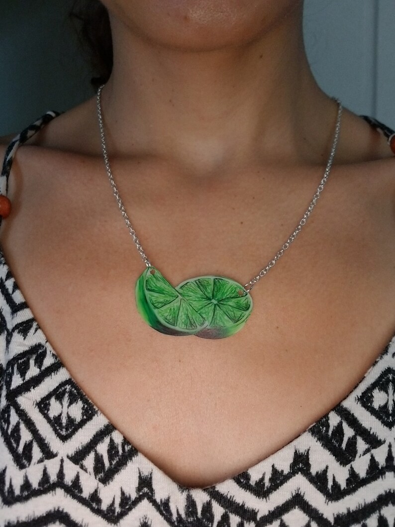 Lime Necklace