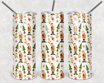 Kerstontwerp, png hoge kwaliteit, ontwerpen 20 oz sublimatie