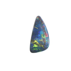 Natural solid black opal 0.84ct loose unset stone Lightning Ridge Australia