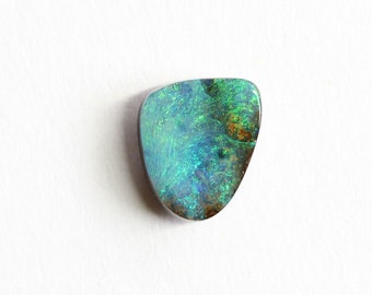 Opale masso da 1,98 ct 9 x 8 mm opale australiano pietra naturale solida sciolta Winton