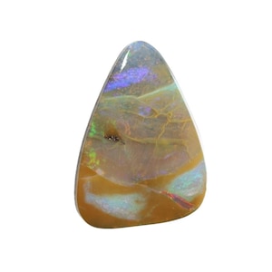 Ópalo Boulder 11,65 ct 21,9 mm x 16 mm Ópalo australiano piedra maciza natural sin engaste