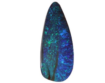 Boulder opal 12.56ct 26 x 11mm Australian opal natural solid loose stone