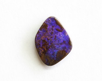 Boulder opal 2.85ct 12 x 8.7mm Australian opal natural solid loose Winton