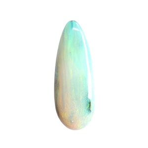 Lightning Ridge semi opal 9.02ct 25 x 9mm Australian natural solid loose