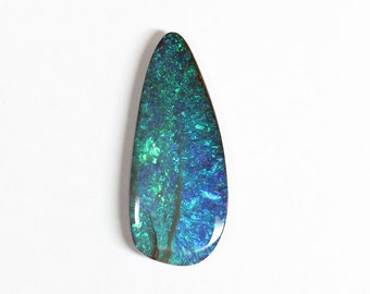 Boulder opal 12.56ct 26 x 11mm Australian opal natural solid loose stone