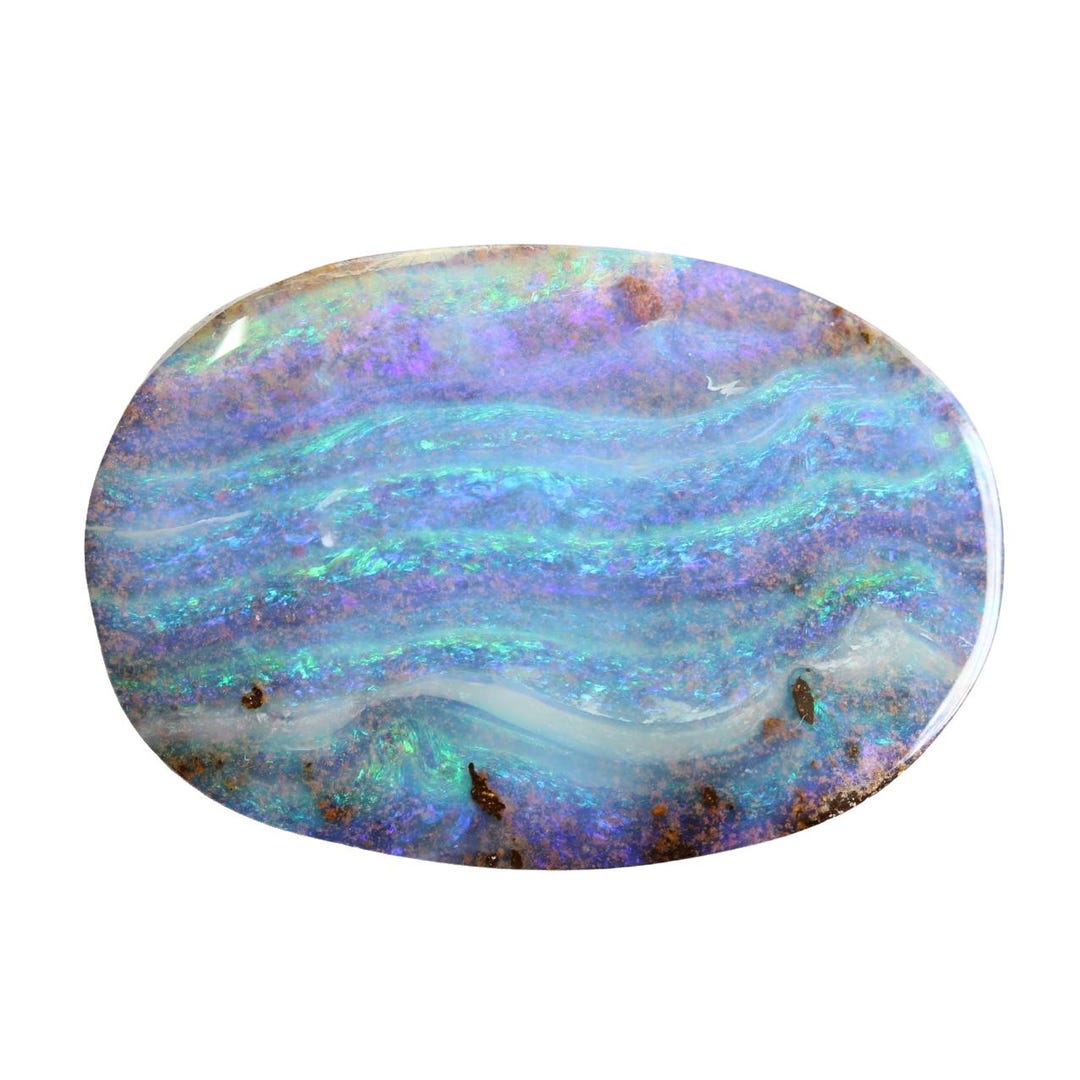 Opale Brute Lightning Ridge 5,8ct – Cristal Arc-en-ciel D'Australie