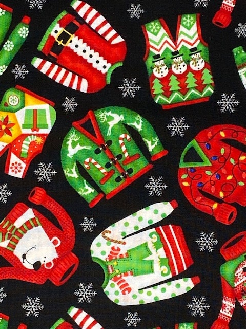 Ugly Sweater Fabric - Etsy