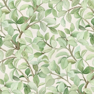 3/4 yard, Cream Branches from Beautiful Bird Collection by Elizabeth Studios, Coordinating fabric for the Bird Fabric, 100% Cotton