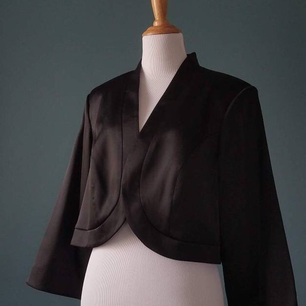 Vintage Black Bolero Jacket