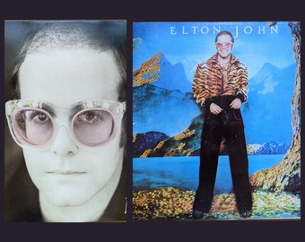 Vintage 1974 Original Elton John Caribou Vinyl Record Album LP