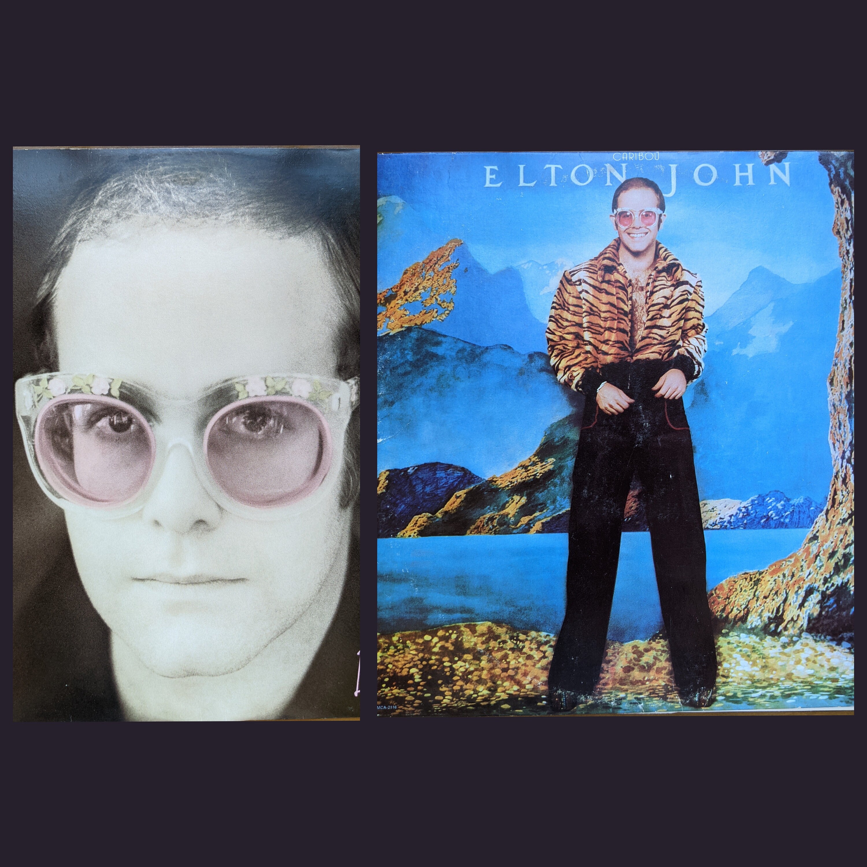 Vintage 1974 Original Elton John Caribou Vinyl Record Album LP - Etsy
