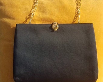 Vintage Black Evening Purse/Clutch