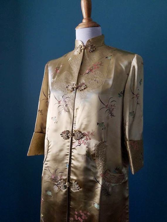 Vintage 40s / 50s/ 60s Champagne / Gold Asian Dust